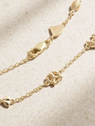 Alison Lou Carbs By The Yard 14-karat Gold Bracelet | Thumbnail 3 Alison Lou Carbs By The Yard 14-karat Gold Bracelet | Thumbnail 3
