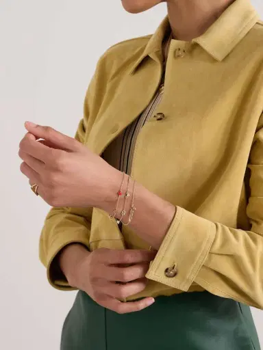 Alison Lou Carbs By The Yard 14-karat Gold Bracelet | Thumbnail 4 Alison Lou Carbs By The Yard 14-karat Gold Bracelet | Thumbnail 4