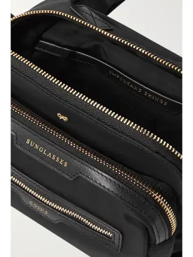 Anya Hindmarch + Net Sustain Leather-trimmed Recycled Shell Shoulder Bag | Thumbnail 5 Anya Hindmarch + Net Sustain Leather-trimmed Recycled Shell Shoulder Bag | Thumbnail 5