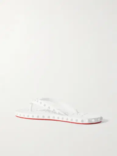 Christian Louboutin Super Loubi Studded Rubber Flip Flops | Thumbnail 3 Christian Louboutin Super Loubi Studded Rubber Flip Flops | Thumbnail 3