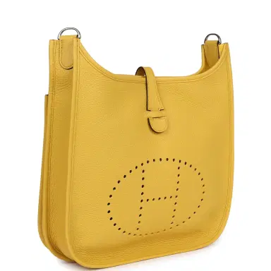 HERMÈS Hermes Evelyne III PM Sun Clemence Palladium Hardware | Thumbnail 2 HERMÈS Hermes Evelyne III PM Sun Clemence Palladium Hardware | Thumbnail 2