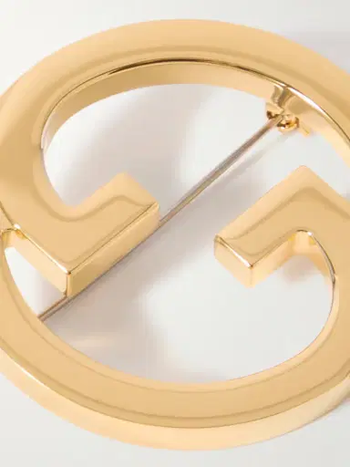 Gucci Blondie Gold-tone Brooch | Thumbnail 4 Gucci Blondie Gold-tone Brooch | Thumbnail 4