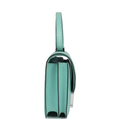 HERMÈS Hermes Constance 18 Aqua Chevre Palladium Hardware | Thumbnail 3 HERMÈS Hermes Constance 18 Aqua Chevre Palladium Hardware | Thumbnail 3