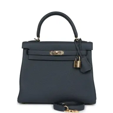 HERMÈS Hermes Kelly Retourne 25 Gris Misty Togo Permabrass Hardware | Thumbnail 1 HERMÈS Hermes Kelly Retourne 25 Gris Misty Togo Permabrass Hardware | Thumbnail 1