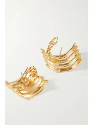 Khaite Julius Gold-plated Earrings | Thumbnail 3 Khaite Julius Gold-plated Earrings | Thumbnail 3