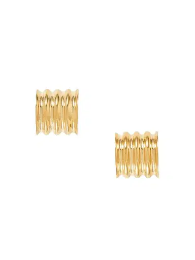 Khaite Julius Gold-plated Earrings | Thumbnail 1 Khaite Julius Gold-plated Earrings | Thumbnail 1