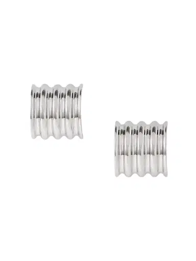 Khaite Julius Silver-tone Earrings | Thumbnail 1 Khaite Julius Silver-tone Earrings | Thumbnail 1