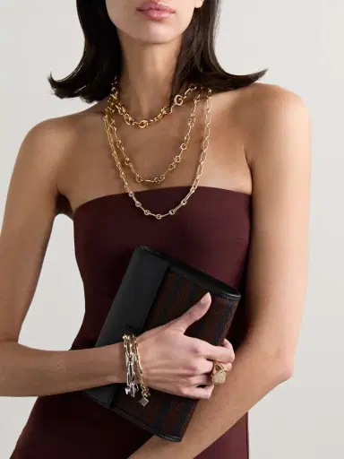 Lauren Rubinski Franca 14-karat Gold Necklace | Thumbnail 5 Lauren Rubinski Franca 14-karat Gold Necklace | Thumbnail 5