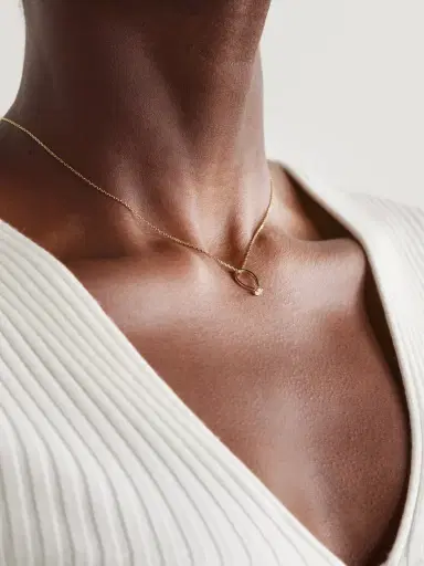 Yvonne Léon 18-karat Gold Diamond Necklace | Thumbnail 2 Yvonne Léon 18-karat Gold Diamond Necklace | Thumbnail 2