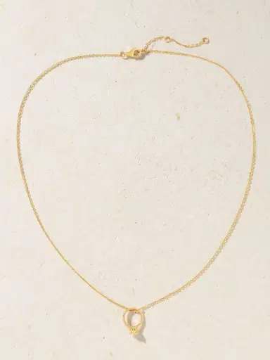 Yvonne Léon 18-karat Gold Diamond Necklace | Thumbnail 4 Yvonne Léon 18-karat Gold Diamond Necklace | Thumbnail 4