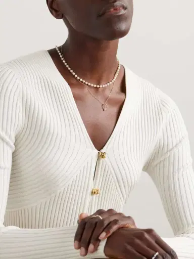 Yvonne Léon 18-karat Gold Diamond Necklace | Thumbnail 5 Yvonne Léon 18-karat Gold Diamond Necklace | Thumbnail 5