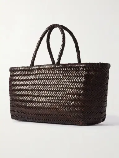 Dragon Diffusion Bamboo Triple Jump Woven Leather Tote | Thumbnail 3 Dragon Diffusion Bamboo Triple Jump Woven Leather Tote | Thumbnail 3