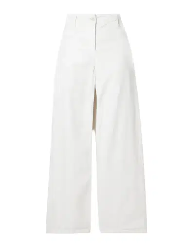 Nili Lotan Megan Cotton-blend Twill Wide-leg Pants | Thumbnail 1 Nili Lotan Megan Cotton-blend Twill Wide-leg Pants | Thumbnail 1