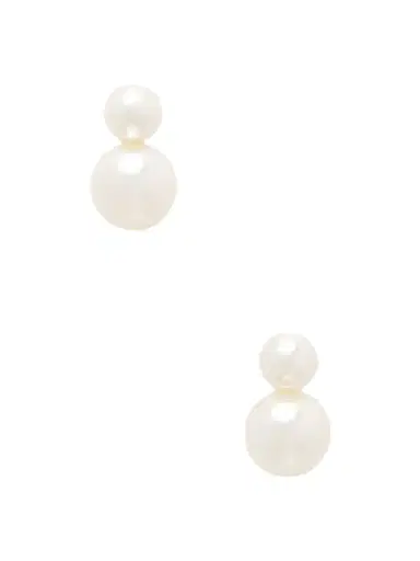 Jennifer Behr Iris Gold-tone Pearl-like Earrings | Thumbnail 1 Jennifer Behr Iris Gold-tone Pearl-like Earrings | Thumbnail 1
