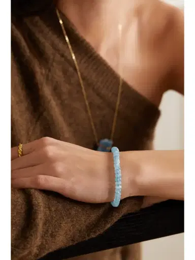 JIA JIA Oracle Gold Aquamarine Bracelet | Thumbnail 2 JIA JIA Oracle Gold Aquamarine Bracelet | Thumbnail 2