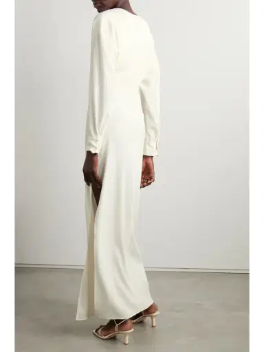 Lapointe Cutout Crepe Maxi Dress | Thumbnail 3 Lapointe Cutout Crepe Maxi Dress | Thumbnail 3