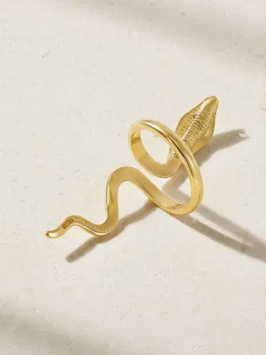 Ileana Makri Cobra 18-karat Gold Diamond Ring | Thumbnail 3 Ileana Makri Cobra 18-karat Gold Diamond Ring | Thumbnail 3