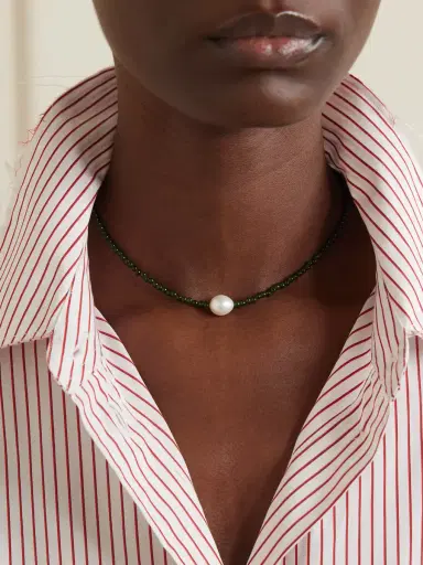 Sophie Buhai Mermaid Jade And Pearl Necklace | Thumbnail 2 Sophie Buhai Mermaid Jade And Pearl Necklace | Thumbnail 2