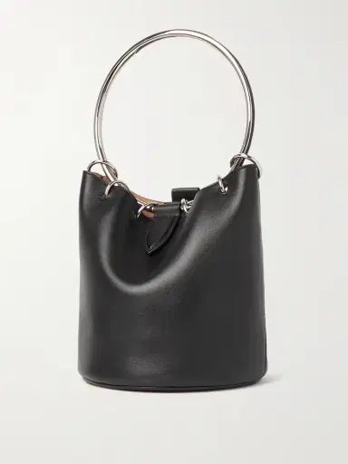 Alaïa Ring Leather Bucket Bag | Thumbnail 3 Alaïa Ring Leather Bucket Bag | Thumbnail 3