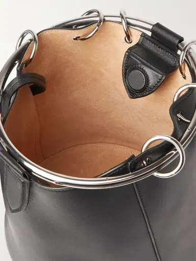 Alaïa Ring Leather Bucket Bag | Thumbnail 5 Alaïa Ring Leather Bucket Bag | Thumbnail 5