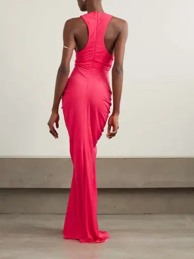 Christopher Esber Vivenda Cutout Draped Jersey Maxi Dress - UK 14 | Thumbnail 3 Christopher Esber Vivenda Cutout Draped Jersey Maxi Dress - UK 14 | Thumbnail 3
