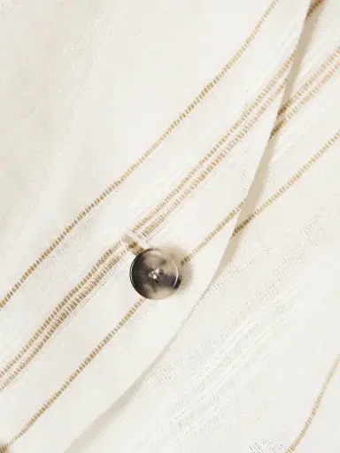 Loro Piana Shay Striped Linen Blouse | Thumbnail 5 Loro Piana Shay Striped Linen Blouse | Thumbnail 5