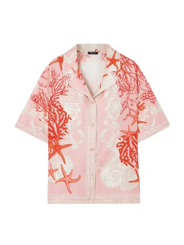 Printed Silk-twill Shirt