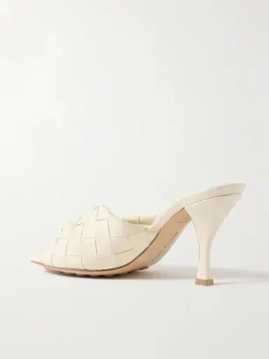 Bottega Veneta Blink Twisted Intrecciato Leather Mules | Thumbnail 3 Bottega Veneta Blink Twisted Intrecciato Leather Mules | Thumbnail 3