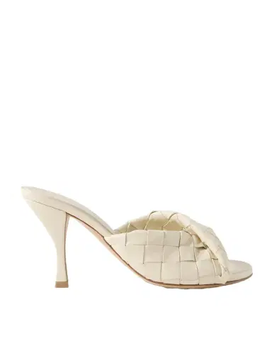 Bottega Veneta Blink Twisted Intrecciato Leather Mules | Thumbnail 1 Bottega Veneta Blink Twisted Intrecciato Leather Mules | Thumbnail 1