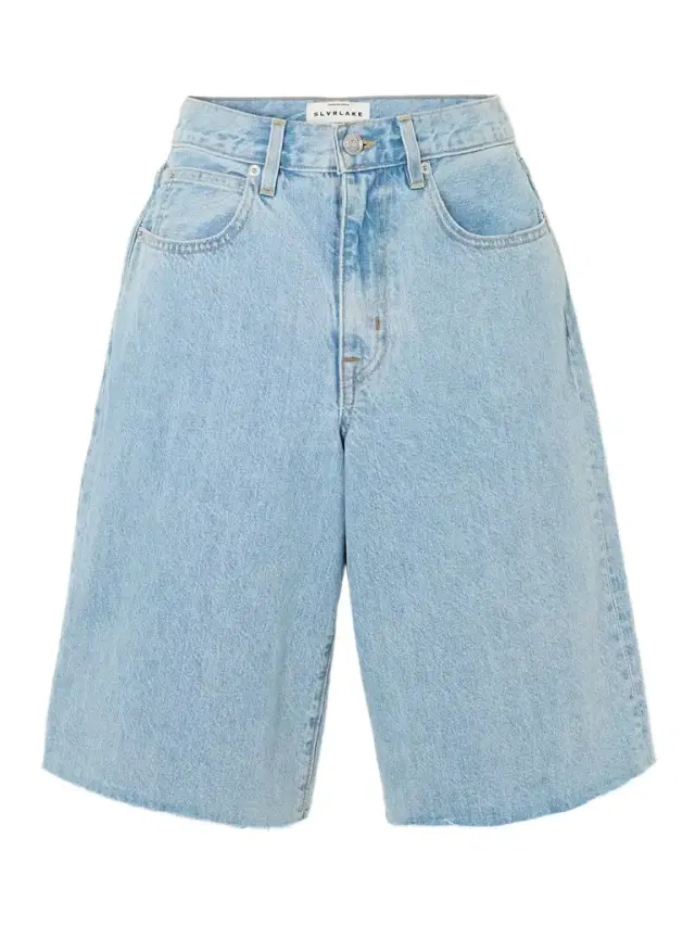 Grace Frayed Denim Shorts