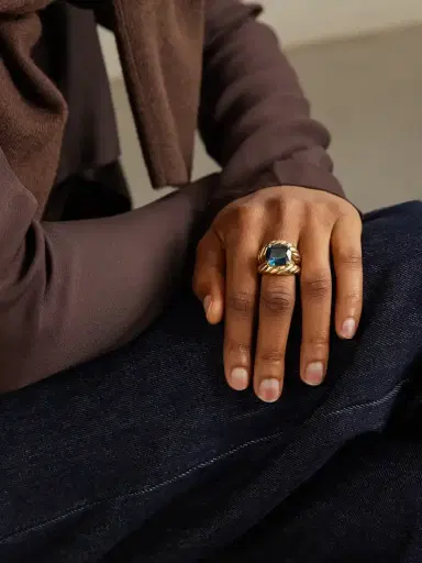 David Yurman Marbella 18-karat Topaz Ring | Thumbnail 2 David Yurman Marbella 18-karat Topaz Ring | Thumbnail 2