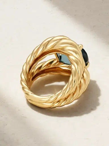 David Yurman Marbella 18-karat Topaz Ring | Thumbnail 3 David Yurman Marbella 18-karat Topaz Ring | Thumbnail 3