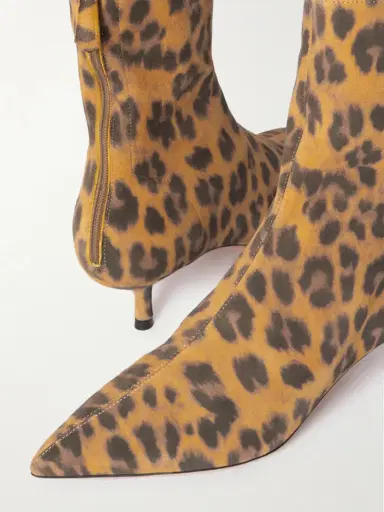 Aquazzura Montmartre 50 Leopard-print Suede Ankle Boots | Thumbnail 4 Aquazzura Montmartre 50 Leopard-print Suede Ankle Boots | Thumbnail 4