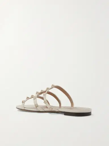 Valentino Garavani The Rockstud Leather Sandals | Thumbnail 3 Valentino Garavani The Rockstud Leather Sandals | Thumbnail 3