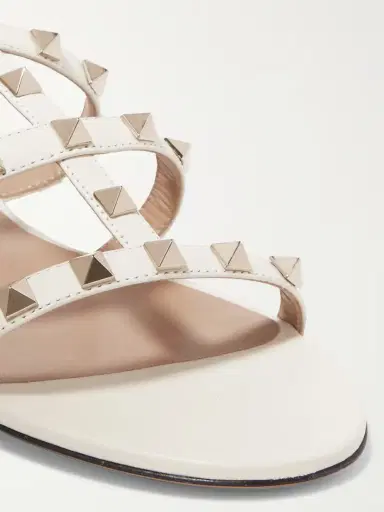 Valentino Garavani The Rockstud Leather Sandals | Thumbnail 4 Valentino Garavani The Rockstud Leather Sandals | Thumbnail 4