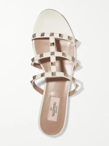 Valentino Garavani The Rockstud Leather Sandals | Thumbnail 5 Valentino Garavani The Rockstud Leather Sandals | Thumbnail 5