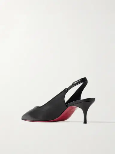 Christian Louboutin Sporty Kate 45 Leather Slingback Pumps | Thumbnail 3 Christian Louboutin Sporty Kate 45 Leather Slingback Pumps | Thumbnail 3