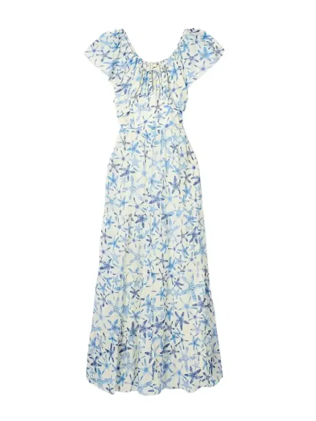 Chloe Tiered Gathered Printed Cotton-voile Maxi Dress