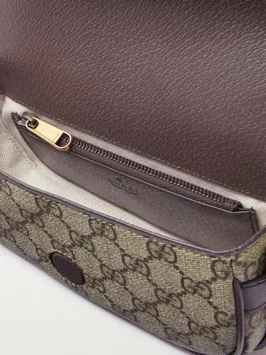 Gucci Ophidia Mini Leather-trimmed Printed Coated-canvas Shoulder Bag | Thumbnail 5 Gucci Ophidia Mini Leather-trimmed Printed Coated-canvas Shoulder Bag | Thumbnail 5