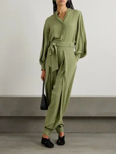 Loro Piana Sheryl Silk-crepe Blouse | Thumbnail 2 Loro Piana Sheryl Silk-crepe Blouse | Thumbnail 2