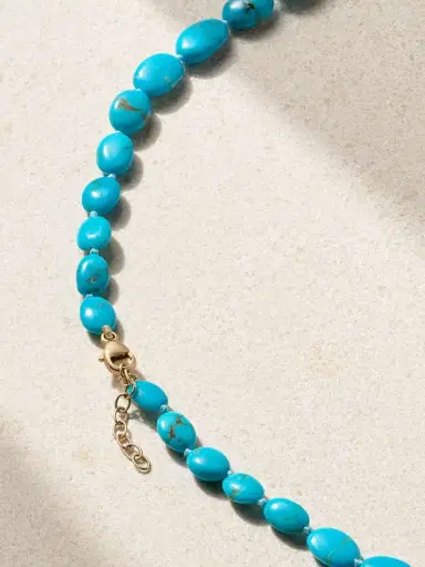JIA JIA Gold Turquoise Necklace | Thumbnail 3 JIA JIA Gold Turquoise Necklace | Thumbnail 3