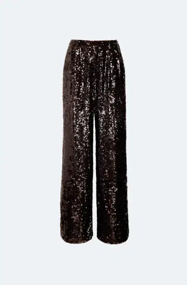 LAPOINTE Sequin Relaxed Pleated Pant | Thumbnail 3 LAPOINTE Sequin Relaxed Pleated Pant | Thumbnail 3