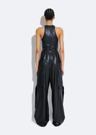 LAPOINTE Stretch Faux Leather Utility Pant | Thumbnail 2 LAPOINTE Stretch Faux Leather Utility Pant | Thumbnail 2