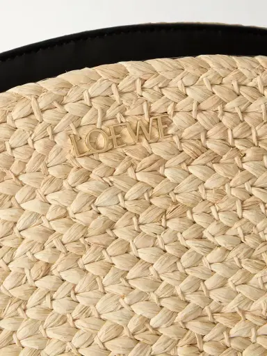 Loewe Paseo Large Leather-trimmed Raffia Tote | Thumbnail 4 Loewe Paseo Large Leather-trimmed Raffia Tote | Thumbnail 4