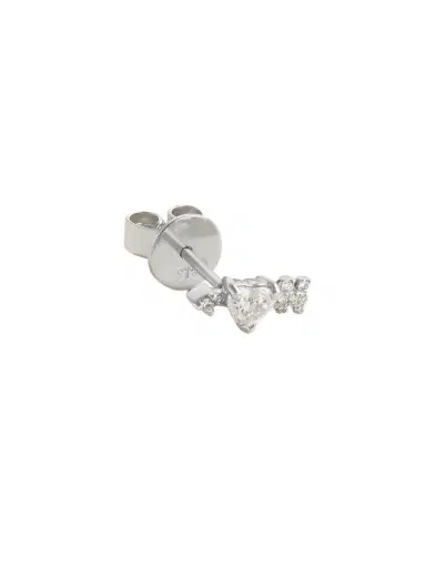 Anita Ko Cupid's Arrow 18-karat White Gold Diamond Single Earring | Thumbnail 1 Anita Ko Cupid's Arrow 18-karat White Gold Diamond Single Earring | Thumbnail 1