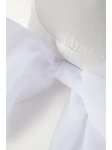 Maison Michel Jackie Bow-detailed Tulle, Satin And Wool-felt Hat | Thumbnail 4 Maison Michel Jackie Bow-detailed Tulle, Satin And Wool-felt Hat | Thumbnail 4