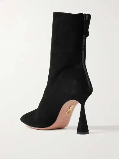 Aquazzura Amore 95 Suede Ankle Boots | Thumbnail 3 Aquazzura Amore 95 Suede Ankle Boots | Thumbnail 3