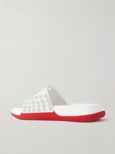 Christian Louboutin Take It Easy Donna Spiked Rubber Slides | Thumbnail 3 Christian Louboutin Take It Easy Donna Spiked Rubber Slides | Thumbnail 3