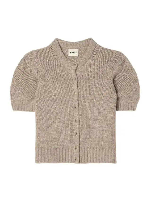 Nora Cropped Cashmere-blend Cardigan