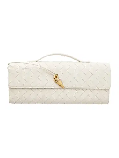 Bottega Veneta Long Andiamo Intrecciato Leather Clutch | Thumbnail 1 Bottega Veneta Long Andiamo Intrecciato Leather Clutch | Thumbnail 1